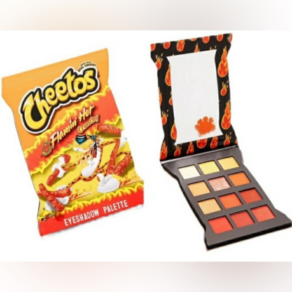 Cheetos Eyeshadow Palette X Taste Beauty